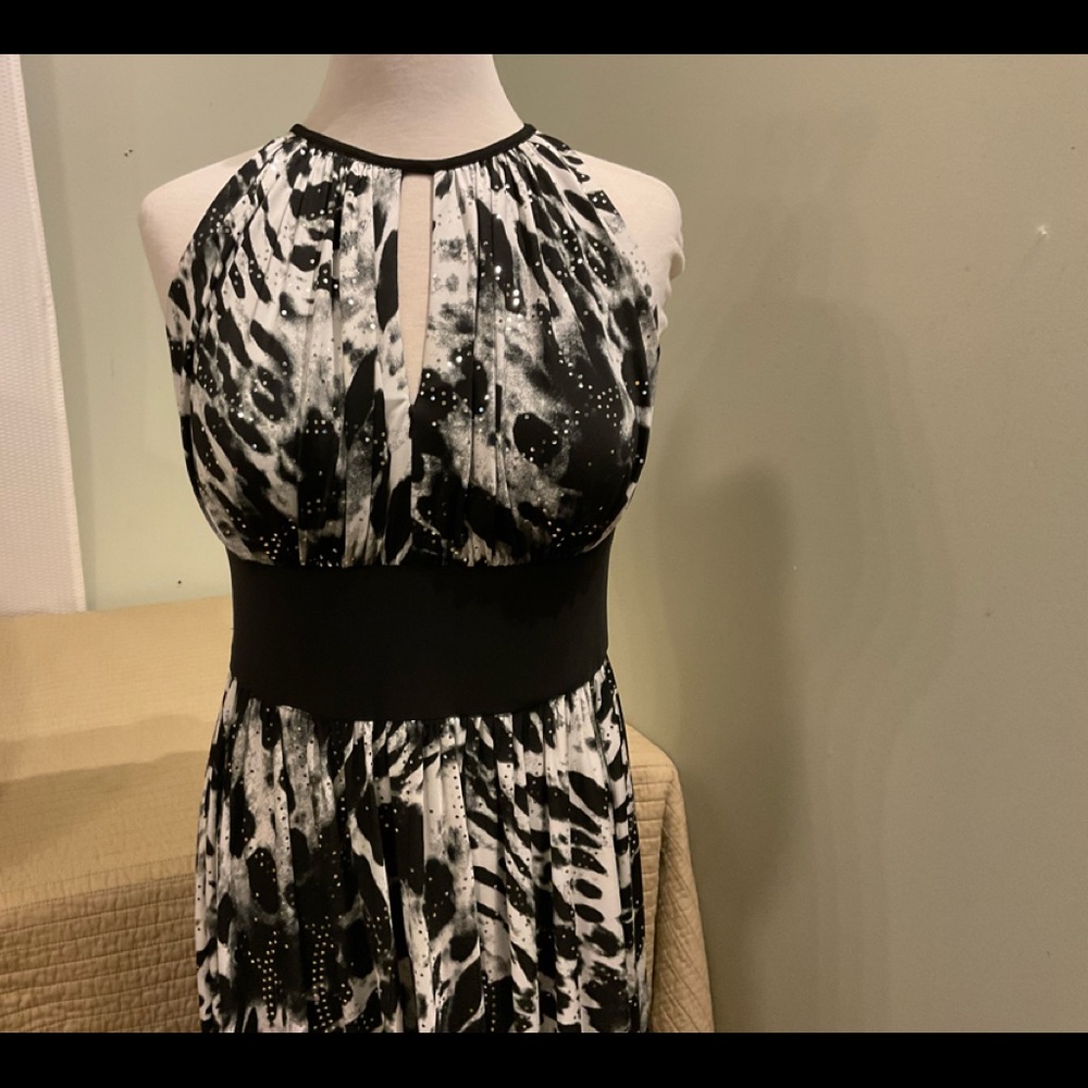 R&M Richard Dress - Halter W/ Empire Waist - Size 6